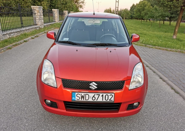 Suzuki Swift cena 14900 przebieg: 172000, rok produkcji 2008 z Rydułtowy małe 781